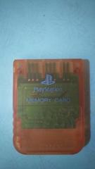 PS1 Memory Card [Clear Red] | (Pre-Owned: Loose) (Playstation)