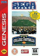 College Football's National Championship | (Pre-Owned: Loose) (Sega Genesis)