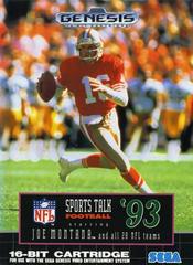 Sports Talk Football '93 Starring Joe Montana | (Pre-Owned: Loose) (Sega Genesis)