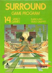 Surround [Text Label] | (Pre-Owned: Loose) (Atari 2600)