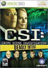 CSI: Crime Scene Investigation: Deadly Intent | (Pre-Owned: Loose) (Xbox 360)