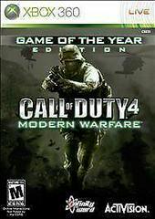 Call of Duty 4 Modern Warfare [Game of the Year] | (Pre-Owned: Complete) (Xbox 360)