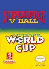 Super Spike Volleyball and World Cup Soccer | (Pre-Owned: Loose) (NES)