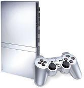 Silver Slim Playstation 2 System | (Pre-Owned: Loose) (Playstation 2)