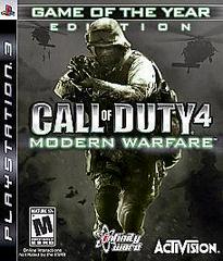Call of Duty 4 Modern Warfare [Game of the Year] | (Pre-Owned: Complete) (Playstation 3)